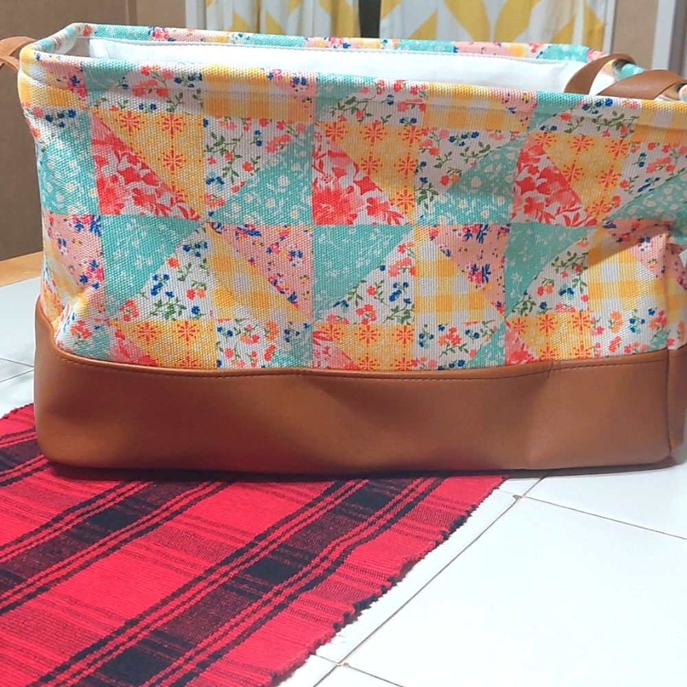 Basket with handles